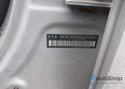 2012 Kia Sorento Lx V6 from USA, damaged, VIN 5XYKTDA25CG279855
